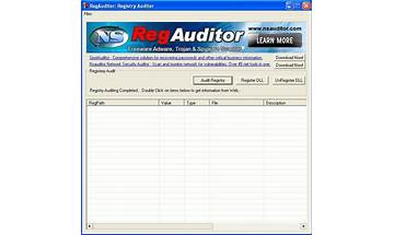 RegAuditor for Windows - Download it from Habererciyes for free